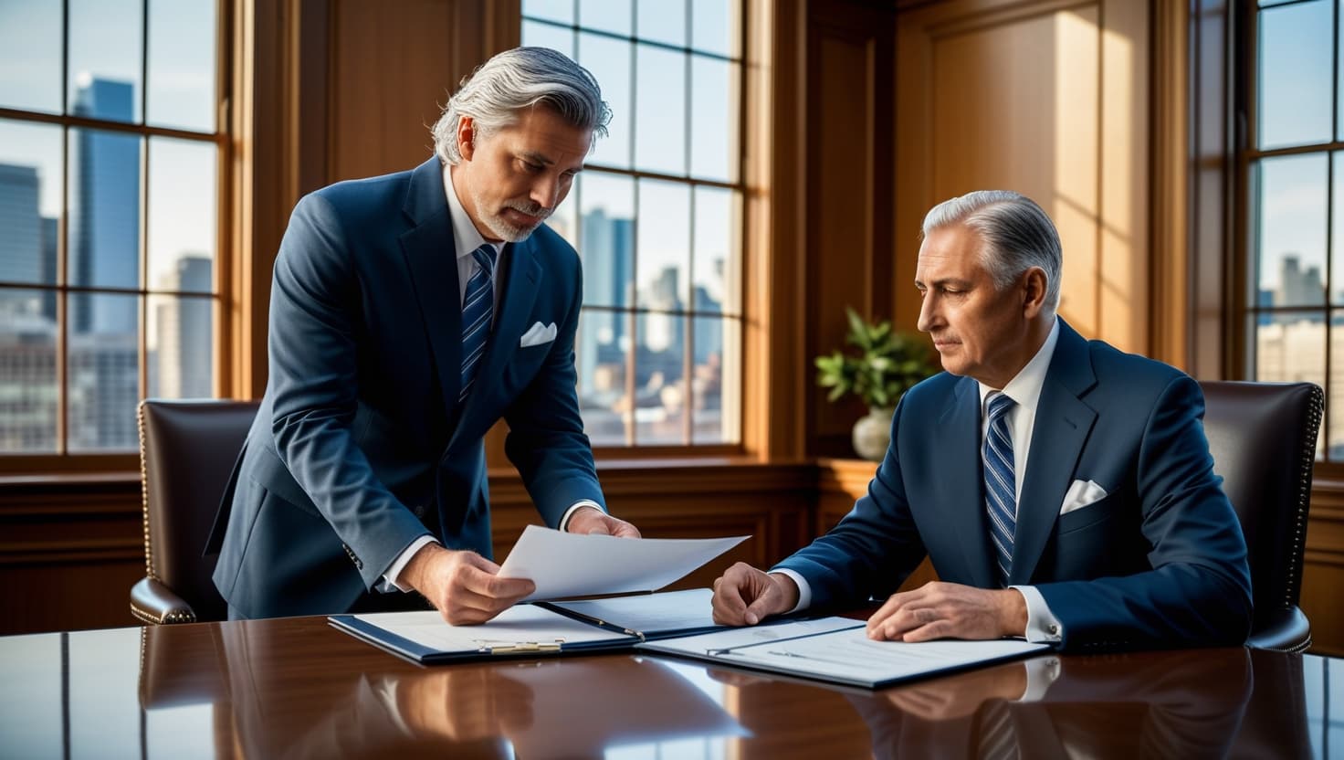 Private estate planning consultation at Harborview
